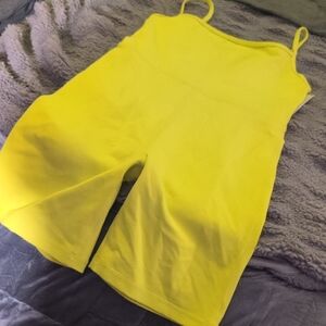 Bright Yellow Romper